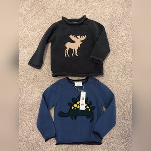 Nwt 3t boys sweater L.L. Bean & cartwheel by Charlie Paige